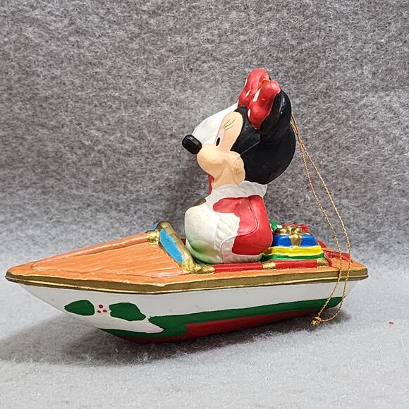 Vintage Mickey & Minnie Mouse Goofy And Donald Duck Christmas Holiday Ornaments - Picture 8 of 16